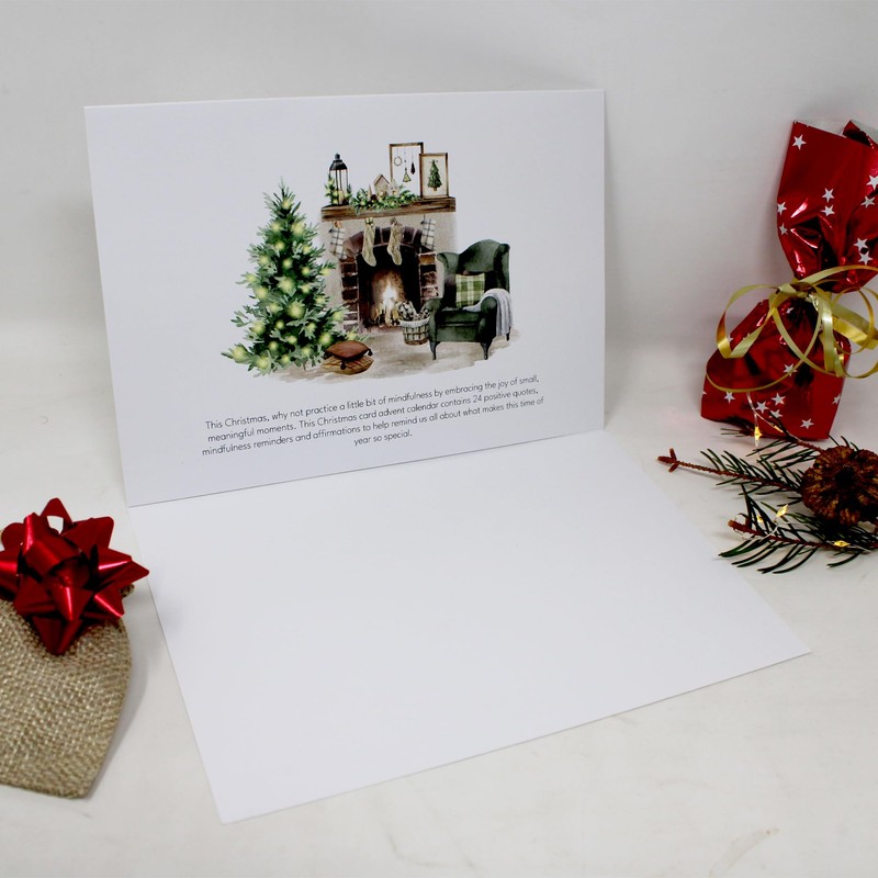 Advent Calendars as Christmas Cards Set of 3 Mindfulness Advent