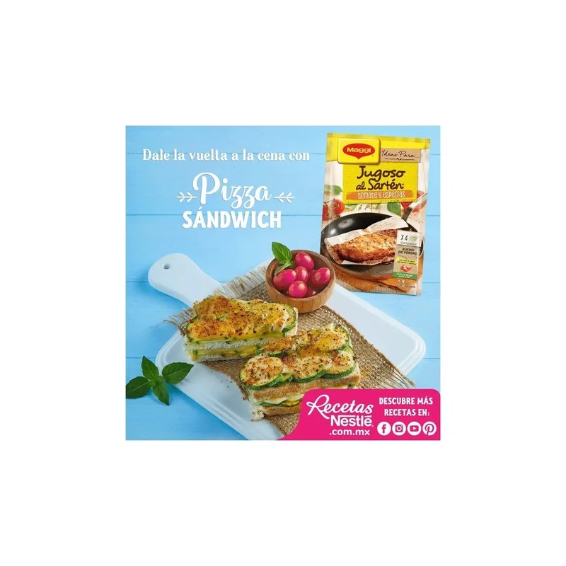 Nestle Hoja Sazonadora Maggi Jugoso Al Sartén® Con Tomate