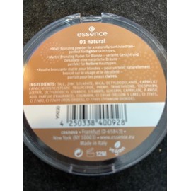 essence Lot of 2 Essence Sun Club Matt Bronzing Powder 01 Natural ~ lighter skin ~ NEW