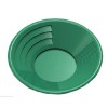 10pc Green 1/4" Large Gold Classifier Screen & Gold Pan
