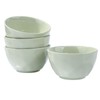 BOSILI Porcelain Rice Bowl Set of 4 Ceramic Cereal Bowls