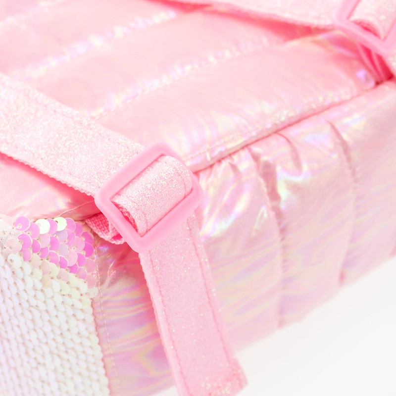 Girabrilla Puffer Mini Backpack Pink Toy, One Size, 19008, multicoloured,