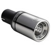 Ulter Sport Exhaust finisher - Round Ø80mm - Length 80mm