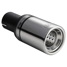 Ulter Sport Exhaust finisher - Round Ø80mm - Length 80mm - Installation ->50mm - Inox