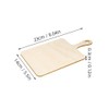 Operitacx 5Pcs Mini Rectangular Wooden Charcuterie Boards with Handle, DIY