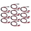DC to Dual Test Clip Cable Copper Core Electrical Test