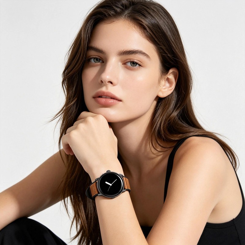 TUV PLNT Leather Bands Compatible with Vivoactive 5 watch band/Vivoactive