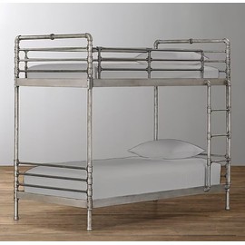 Pack of 2 Percale Bunk Bed Fitted Sheet 2ft 6" (76cmx190cm) Bunk Bed Size Super Soft Luxury Non Iron Easy Care Fitted Bedding Sheet 25CM Deep Pockets Bed Sheet (2, Silver)