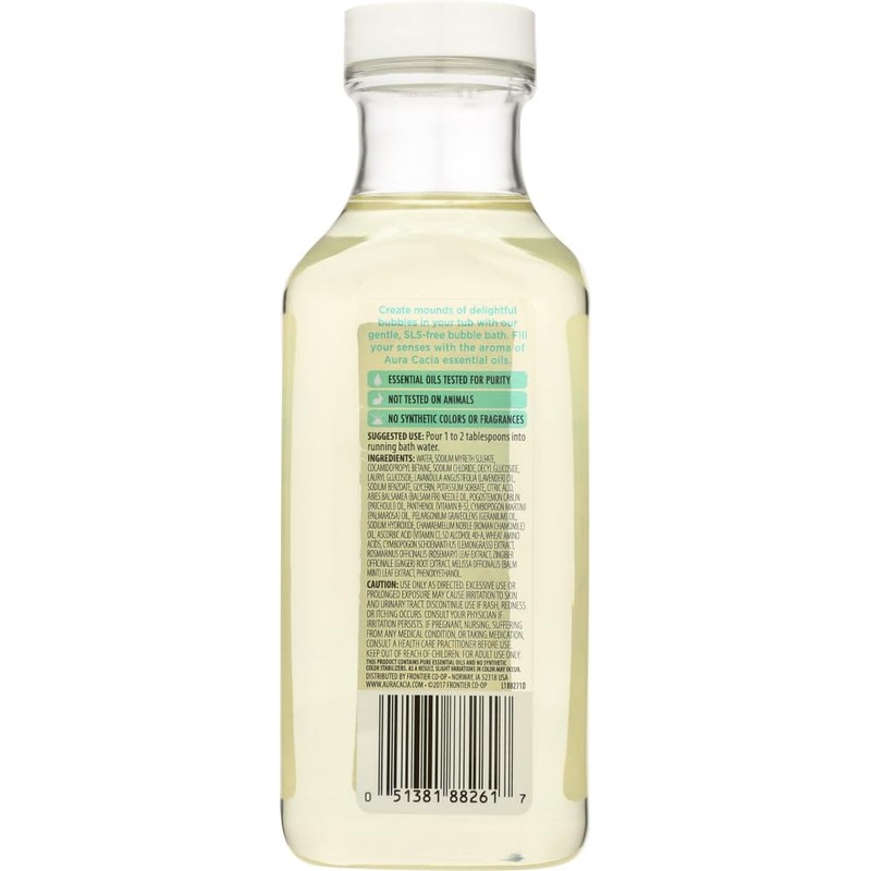 Aura Cacia Bubble Bath Tranquility 13 oz