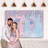 ADOFUN What Will Baby Be Gender Reveal Backdrop 5x3Ft Baby