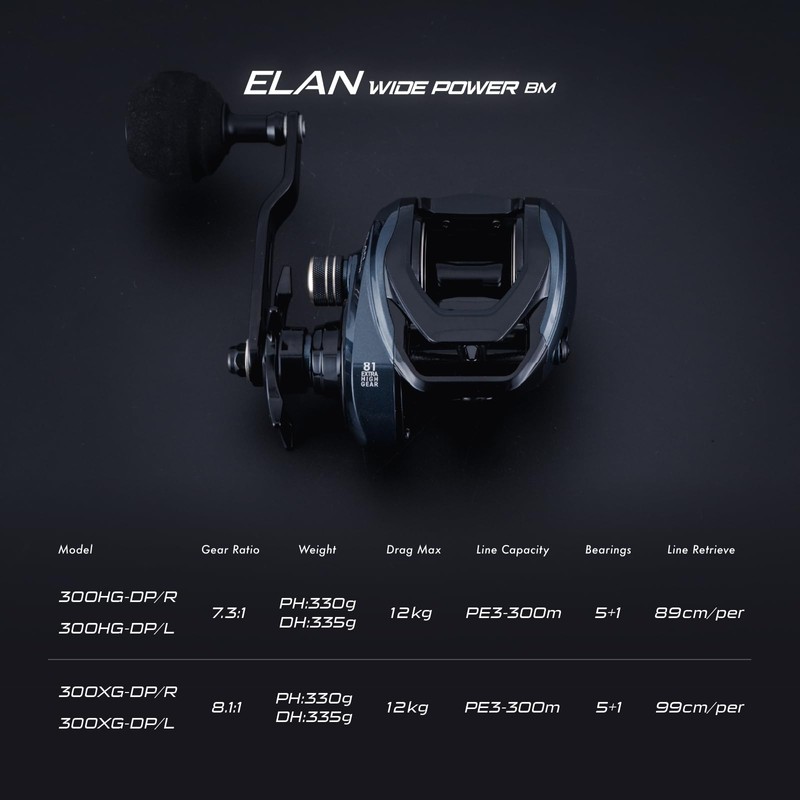 Tailwalk Elan Wide Power BM 300XG-DP/L
