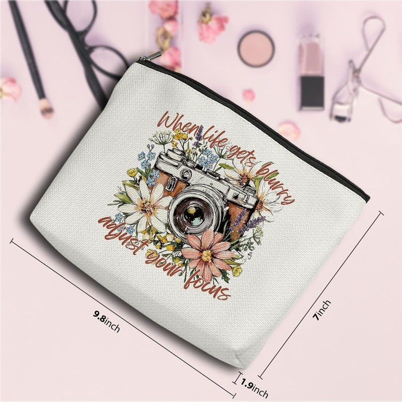 Cosmetic Bag Organizer Travel, Compact Lightweight Accessory for Travel and