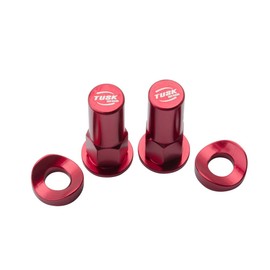 Tusk Rim Lock Nut/Spacer Kit Red For KTM 350 XC-F 2011-2023