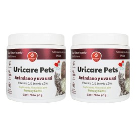 Suplemento Natural Problemas Urinarios Perros Y Gatos 2 Pack
