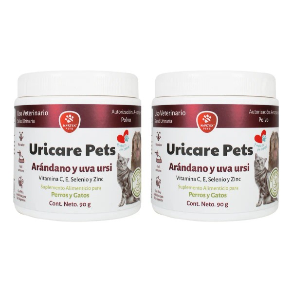 Suplemento Natural Problemas Urinarios Perros Y Gatos 2 Pack