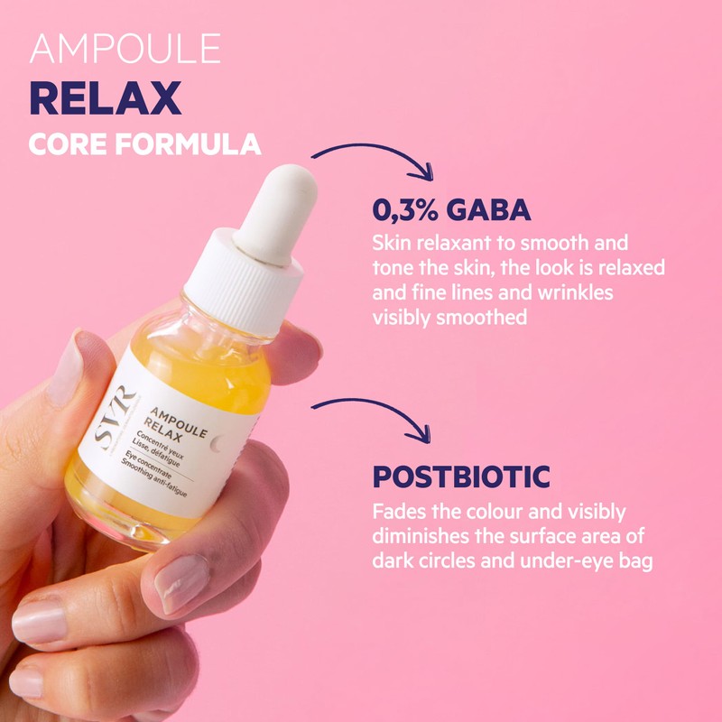 SVR Relax Concentrate Under Eye Night Serum That Hydrates, Helps