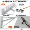 24 inches Head Aluminum Landscape Rake Landscape Rake with 104