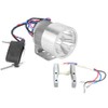 2-Stroke Bicycle Bike Tail Light Safety Lamp Riding Supercharger Set
