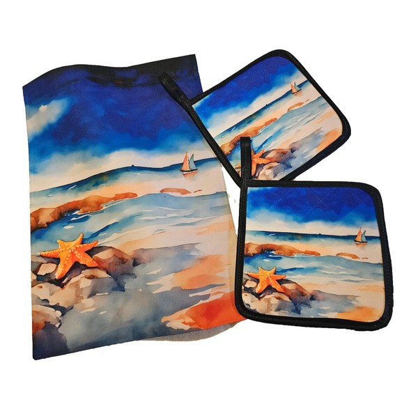 Caroline's Treasures Bundle B - Starfish1 - Includes 1 Set