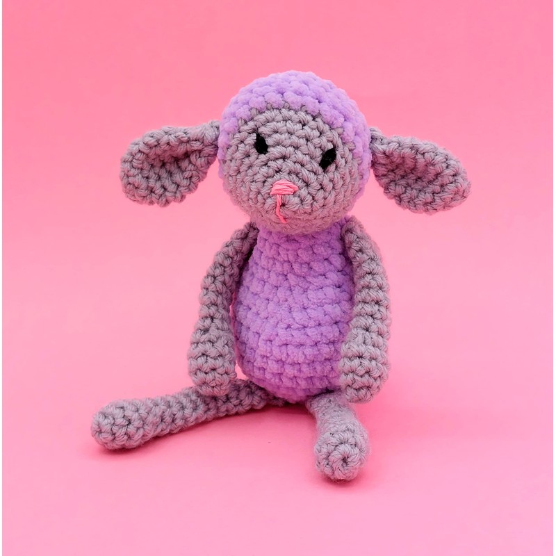 Lambs Crochet Pattern - Printed Pattern Booklet- Easter Lambs Amigurumi