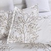 Vaulia Soft Microfiber Duvet Cover Set, Printed Tree Branches Pattern