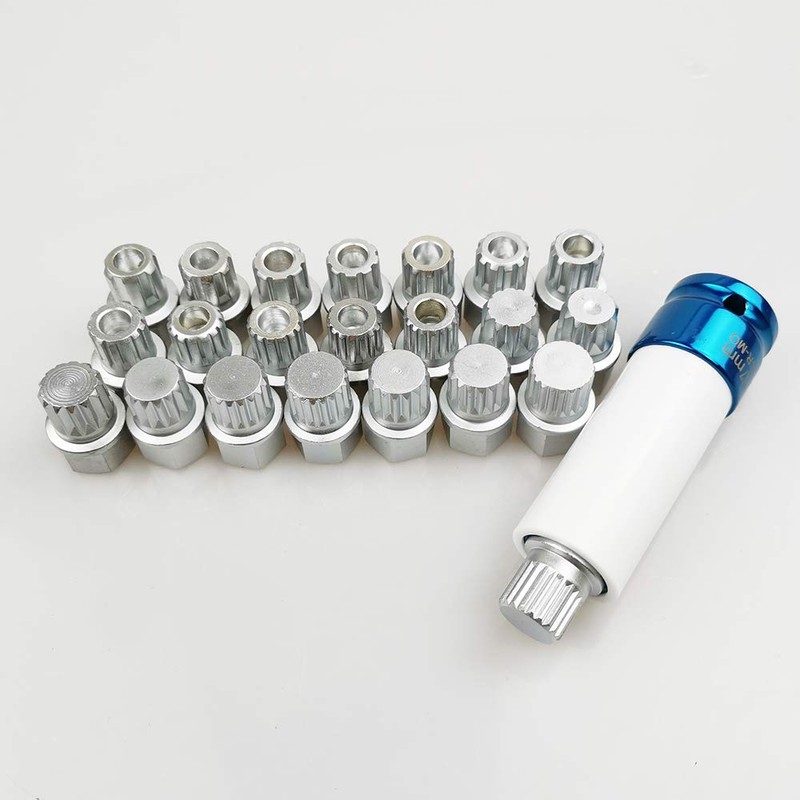 UTMALL 23pcs Wheel Lock Lug Nut Remover Kit Automotive Wheel