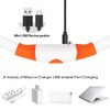 HiGuard LED Dog Collar, USB Rechargeable Glowing Lighted Up Collar,