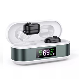 K&FCOPTEE Invisible Digital Hearing Aids For Seniors In Ear Rechargeable Sound Amplifiers