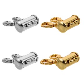 IWOWHERO Double Clasps for Necklaces Magnetic Jewelry Clasps Magnetic Necklace Bead Pendants