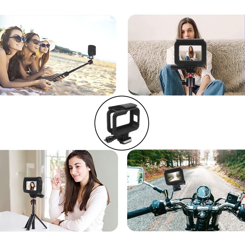 Pikioraz Cadre de Fixation pour GoPro, Frame Boîtier de Protection