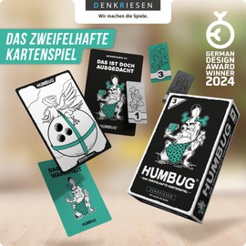 DENKRIESEN Humbug® Original Edition No. 3 | Guessing Game | From 10 Years | 3-8 Players | Party Game | Family Game
