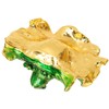 Lotus Leaf Frog Jewelry Box Hand Painted Innovative Metal Jewelry