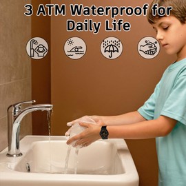 Kids Analog Watch Boys Watch, Sports Watch 30M Waterproof Thin Dial Easy to Read Children's Watch for Ages 5-15 Present Easter Children's Day Christmas Day