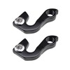 Create idea Derailleur Hanger Rear Derailleur Adapter 2 Pieces Black