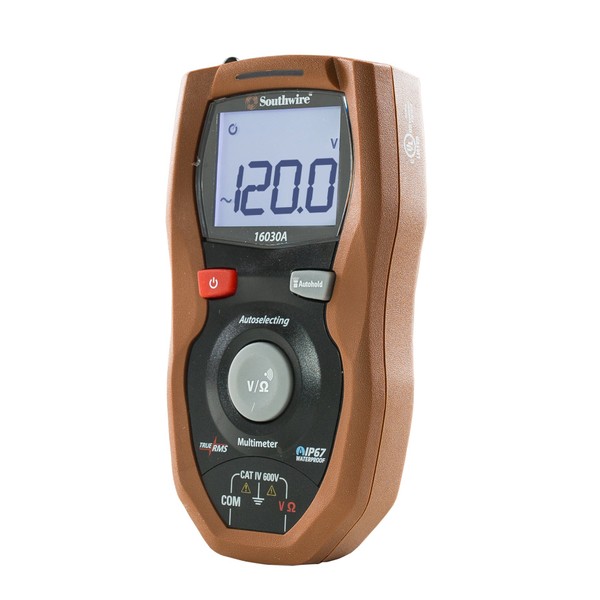 Southwire Tools & Equipment 16030A Autoselecting CAT IV Multimeter