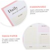 Ciieeo -do List Notepad Planner Tear-Off Daily Schedule Pad Compact