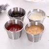 Bekith 20 Pack 2.5 oz Stainless Steel Sauce Cups, Ramekin