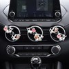 6 Stück Lüftungsschlitz-Clips mit Kuh-Aufdruck, niedliche Kuh-Auto-Lufterfrischer-Clips, lustige Auto-Dekoration, Auto-Innendekoration,