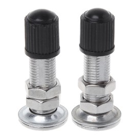 JAGTRADE 2 pcs 31mm Bicycle Schrader for Valve Ultralight Zinc Alloy MTB Mountain Road Bi