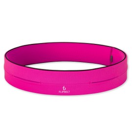 FlipBelt Running Belt, Hot Pink, Extra Large