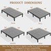 HUEIIS Bunkie Board Queen Size(56 * 78") 10MM, Heavy Duty