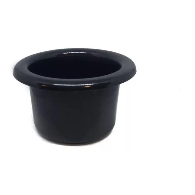 Herrajes Guerrero Porta Vaso Para Salas Muebles Tapicería Negro -
