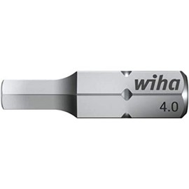 Wiha Bit Standard 25 mm Hex 1/4 Inch (04011) 1.5 mm