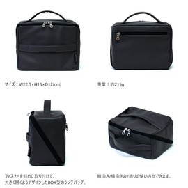 Hacovolo 6023 Insulated Lunch Bag Fits Suits, Black