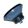 Octane Lighting 5-3/4" Halogen Smoke Gray Black Smoked Glass Headlight