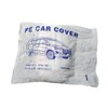 Vroelos 12.5'x21.5' Clear Plastic Disposable Car Protective Cover, Temporary Universal