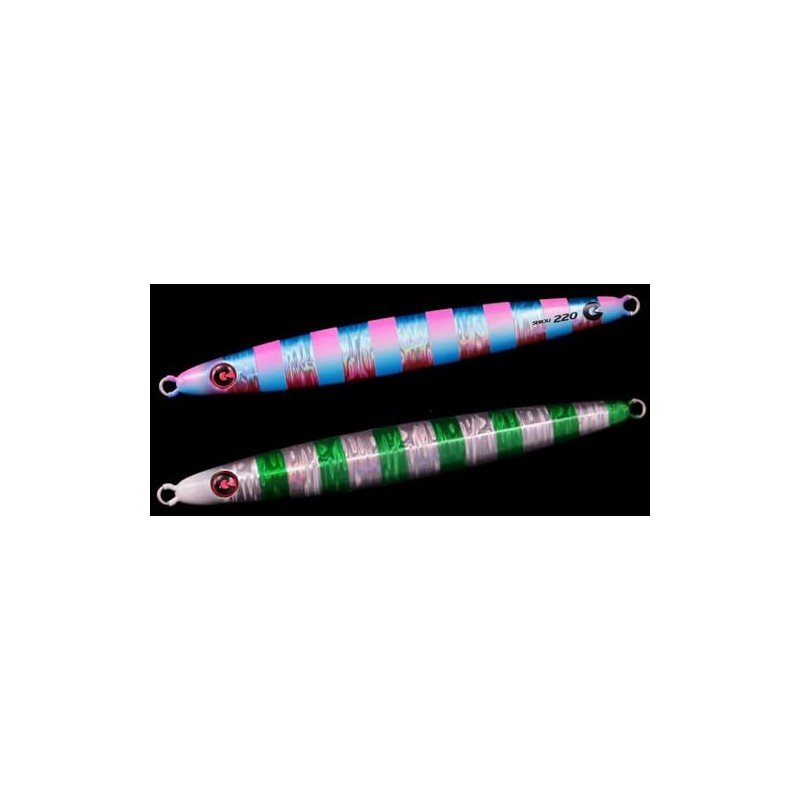 JIGRIP (JIGRIP) Shiou (Amberjack/SHIOU) 220g #014 Bullpin Zebra Green