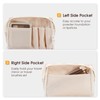 Narwey Small Checkered Makeup Bag for Purse Mini Cosmetic Bag