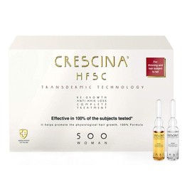 Crescina HFSC Transdermic Technology Woman 500 Complete Treatment 10 + 10 x 3.5 ml
