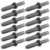 10 PCS Wedges and Feather Shims, 5/8 Inch Stone Splitter,